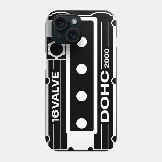 Valve Cover 4G63 Phone Case by GoldenTuners