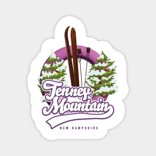 Tenney mountain new hampshire ski logo Magnet