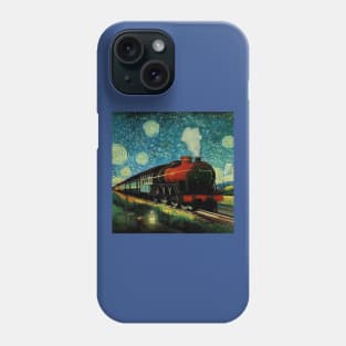 Starry Night Wizarding Express Train Phone Case