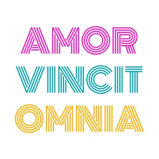 Amor Vincit Omnia - Love Conquers All T-Shirt