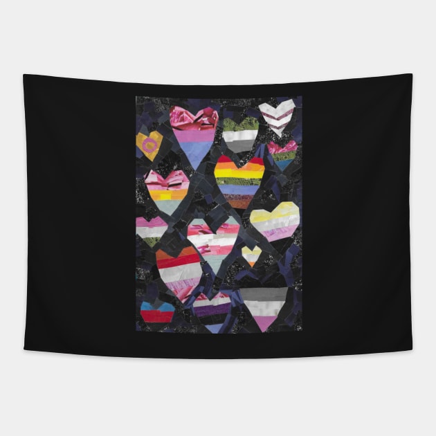 Pride is Love Tapestry by cajunhusker