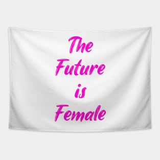 Feminist Future is Female Stickers Tapestry