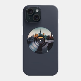 Vinyl Record - New York City Phone Case