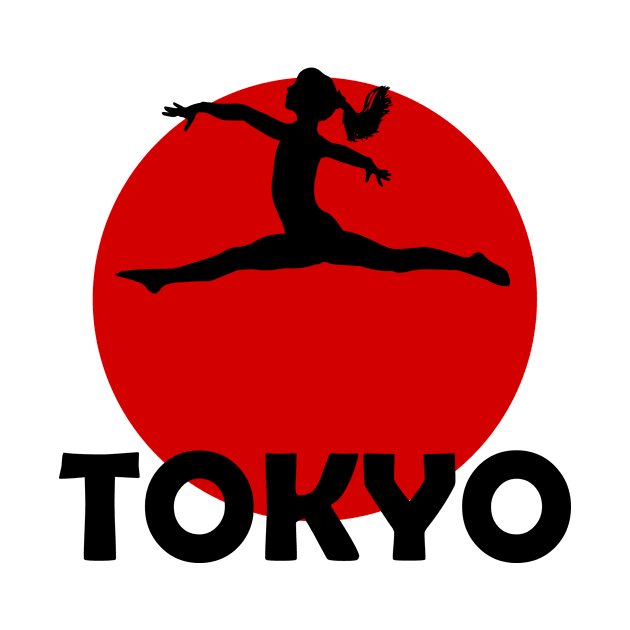 Sport, Gymnastics & Tokyo by ArtDesignDE