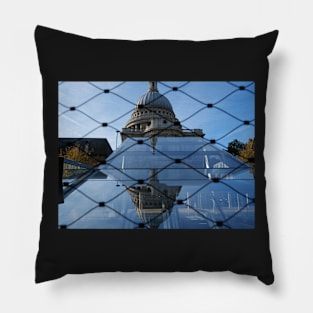 St Paul’s Cathedral reflections Pillow