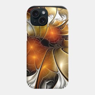 Amber Vortex Phone Case