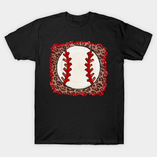 Discover Baseball Cheetah - Baseball - T-Shirt