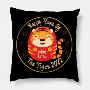 Happy New Year Of The Tiger Pillow