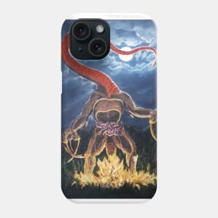 Nyarlathotep faceless god, Bloody Tongue form Phone Case