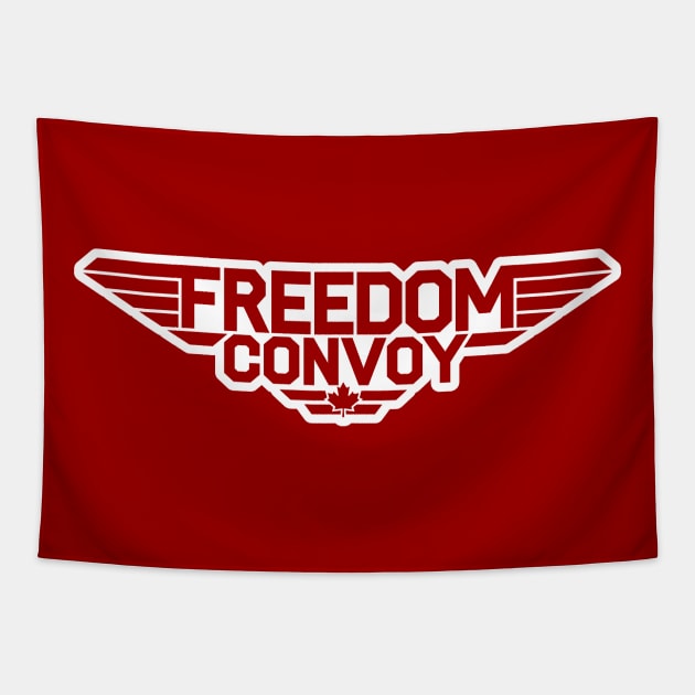 freedom convoy CANADA Tapestry by Yurko_shop