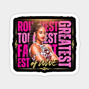 Bianca Belair Merch WWE Bianca Belair EST of WWE Merch Magnet