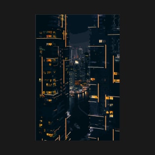 City at Night T-Shirt