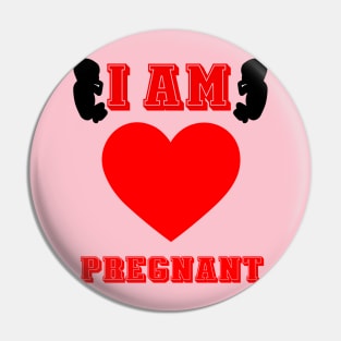 Pregnant Baby Mom Pin