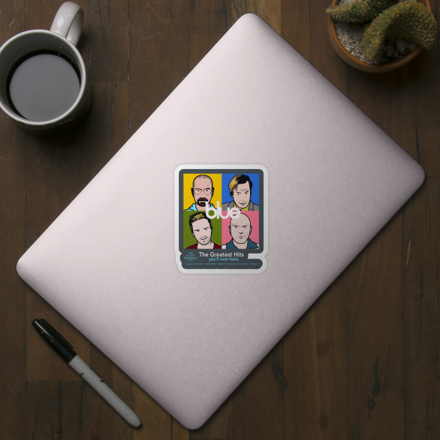 Blue Greatest Hits - Better Call Saul - Sticker
