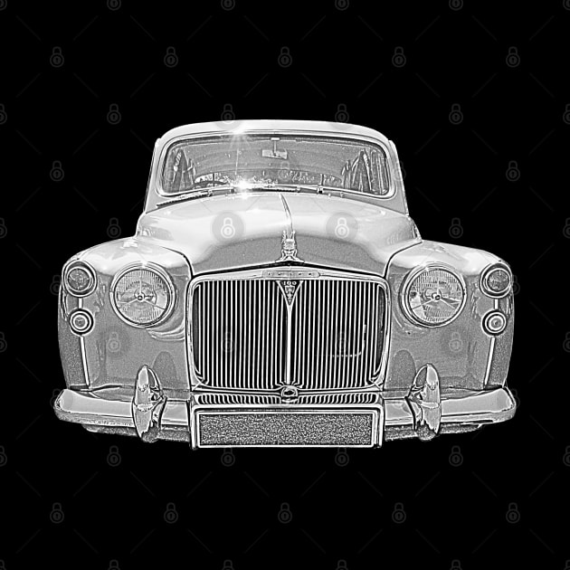 Rover P4 100 1960s British classic car by soitwouldseem