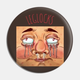 Leglocks Crying Face Jiu Jitsu Pin