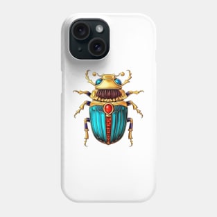 Ancient Egypt Beetle #5 Phone Case