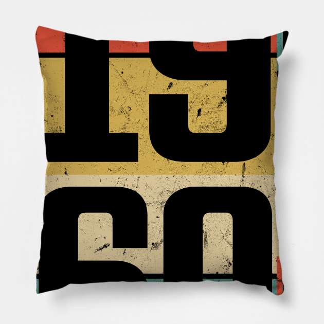 Awesome Since 1960. 60th Birthday Gift Idea Pillow by FromHamburg