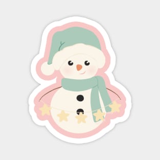 Snowman 4 Magnet