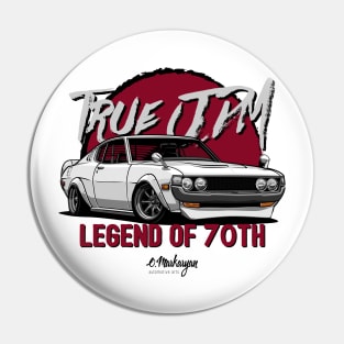 Classic Celica (white) Pin