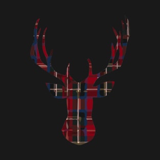 Plaid Deer T-Shirt