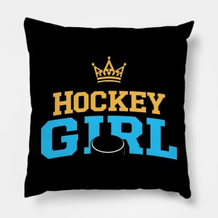 hockey girl Pillow