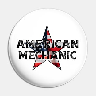 American Mechanic - Blue Collar Worker Pin