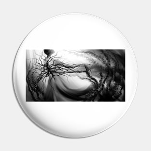 Aura Atrum (White) Pin