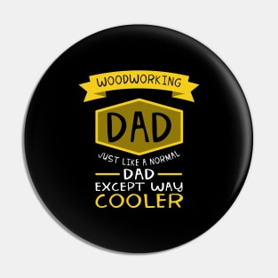 Holzwerker Dad - Geschenk Pin