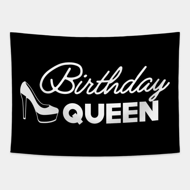 Birthday Queen Tapestry by KC Happy Shop