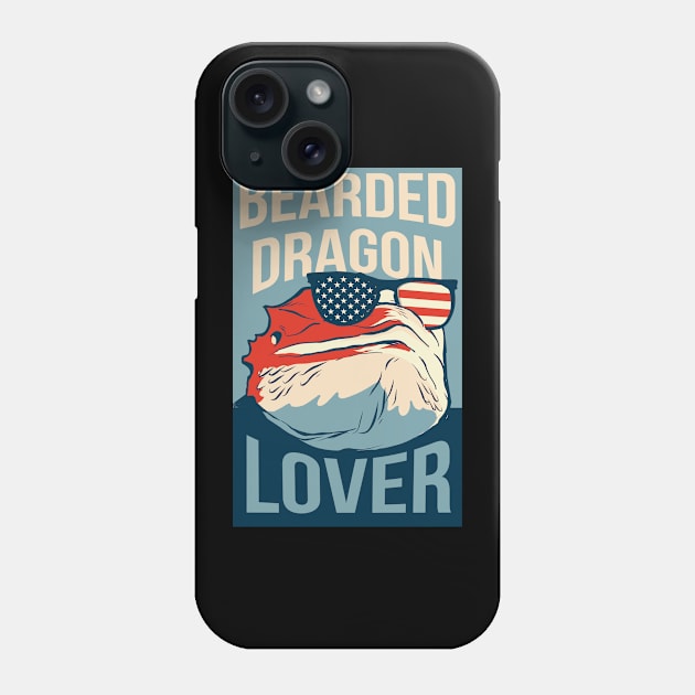 Bearded Dragon Lover Phone Case by Visual Vibes