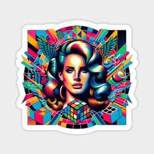 Lana Del Rey - Hey, Remember The 80's Magnet