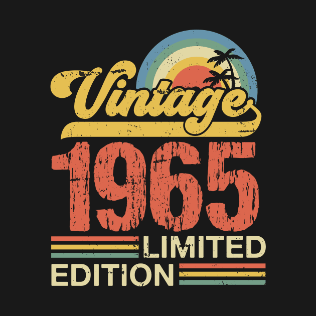 Retro vintage 1965 limited edition by Crafty Pirate 