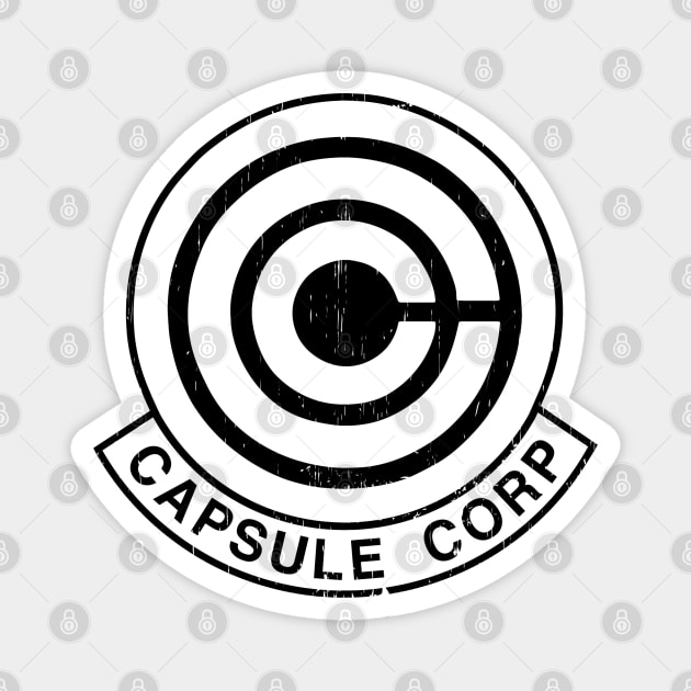 DRAGONBALL Z - CAPSULE CORP Magnet by ROBZILLA