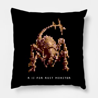 R is for Rust Monster Pillow