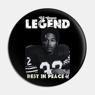 OJ Simpson Pin