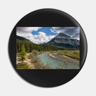 Blue Skies on the Icefields Parkway Pin