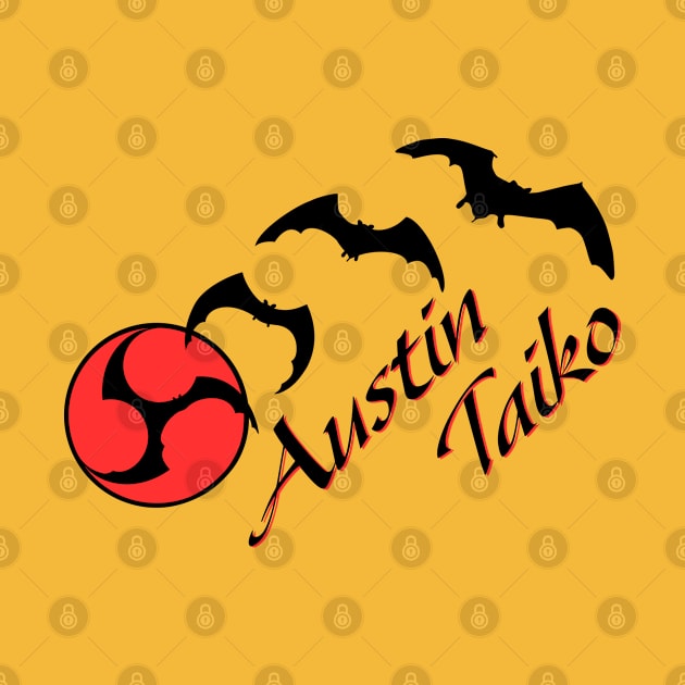 AT Bat Mitsudomoe black red by Austin Taiko