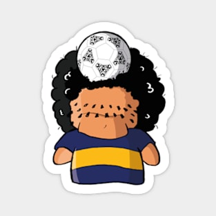 Diego Maradona Boca Juniors 5 Magnet