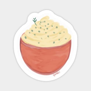 Mashed Potatoes Magnet