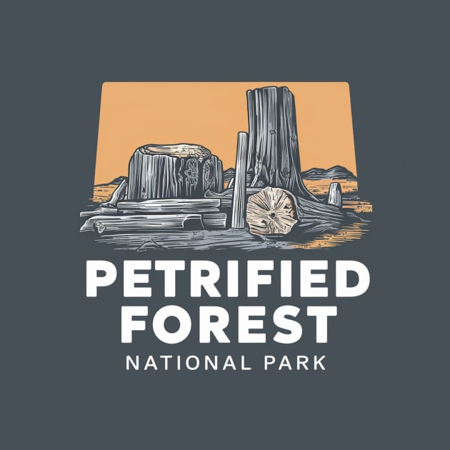 Petrified Forest National Park Arizona by Perspektiva