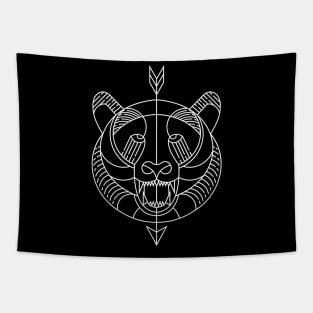 Wild bear Tapestry