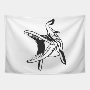 Sea monster dinosaur Tapestry