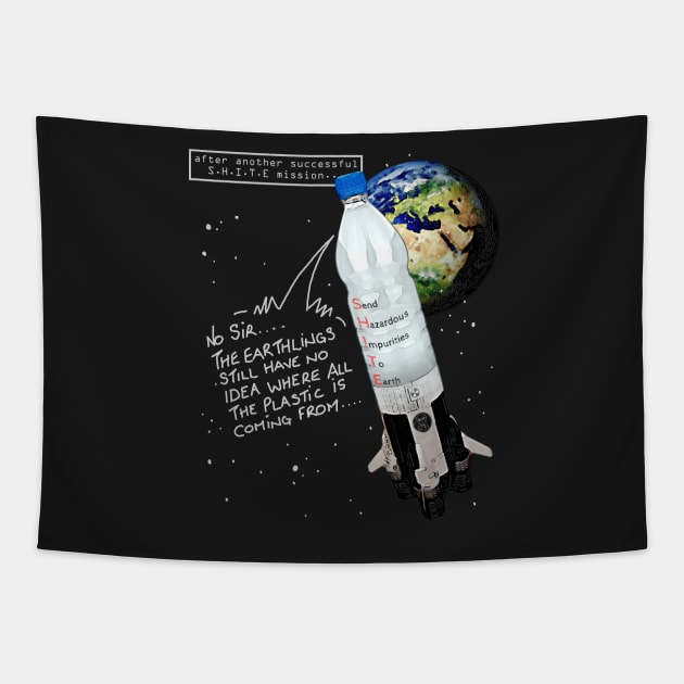 Humorous Global Warming Tapestry by norules