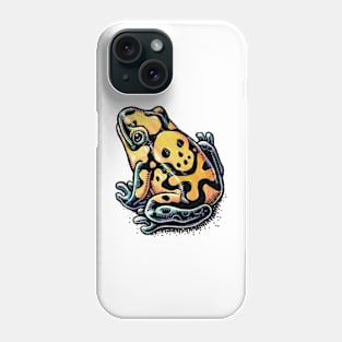 Frog with Skull Spots Phone Case