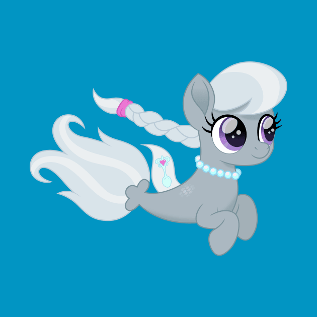 Silver Spoon seapony by CloudyGlow