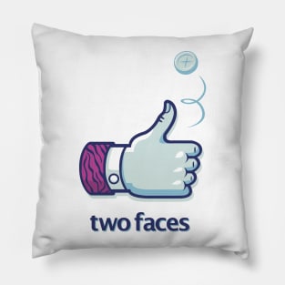 Two Face Pillow