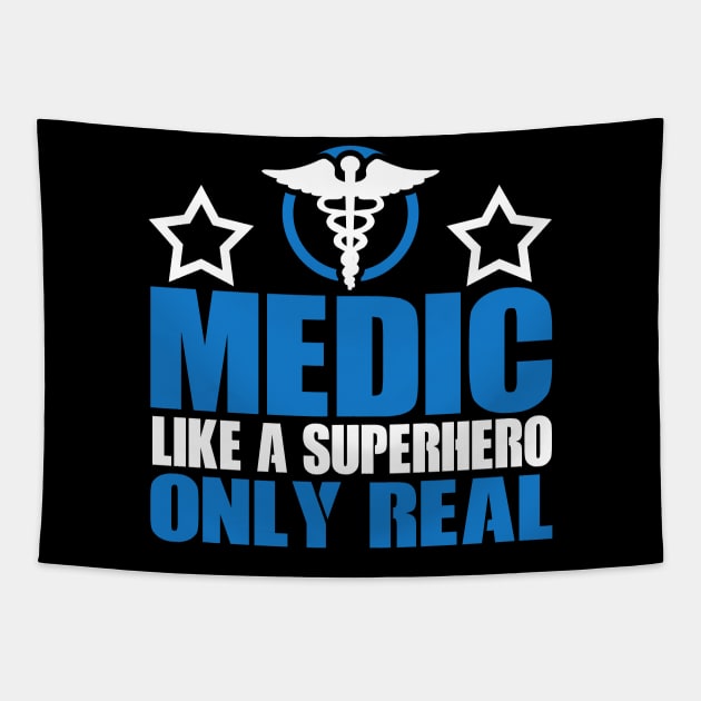 Medic Like a Superhero Only Real Tapestry by TheLostLatticework