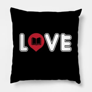 Book Love Gift Design Pillow