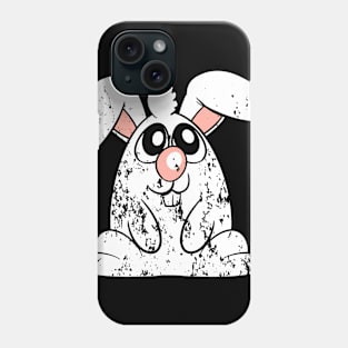 Retro Vintage Grunge Easter Bunny Phone Case